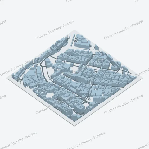 Amsterdam — generated 3d city maps example
